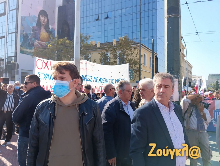 Ο γγ της κεντρικής επιτροπής του ΚΚΕ, Δημήτρης Κουτσούμπας.