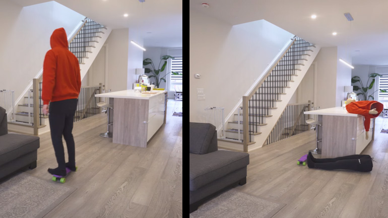 Άνδρας κόβεται στα δύο