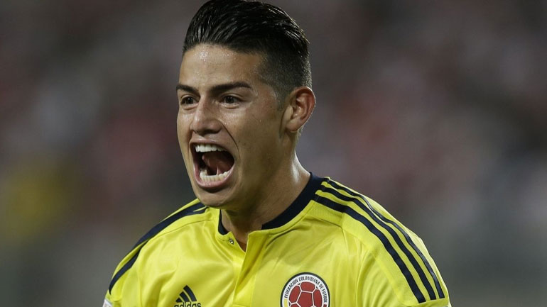 Ο Χάμες Ροντρίγκες κλήθηκε στην Εθνική Κολομβίας για το φιλικό με την Παραγουάη