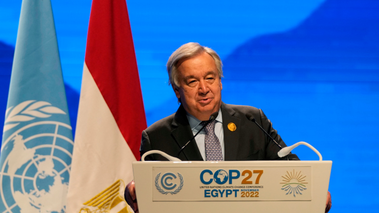 Γκάφα του Γκουτέρες στην COP27 – Διάβαζε λάθος ομιλία