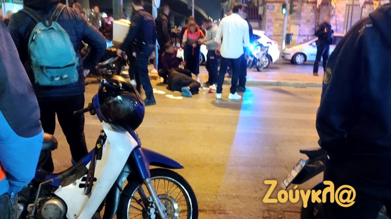 Κολωνός: Σοβαρός τραυματισμός ντελιβερά σε τροχαίο με μηχανή της ομάδας Δράση