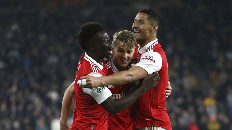 Αγγλία: Στο +5 από τη Σίτι η Άρσεναλ, 2-0 τη Γουλβς στο «Μολινό»