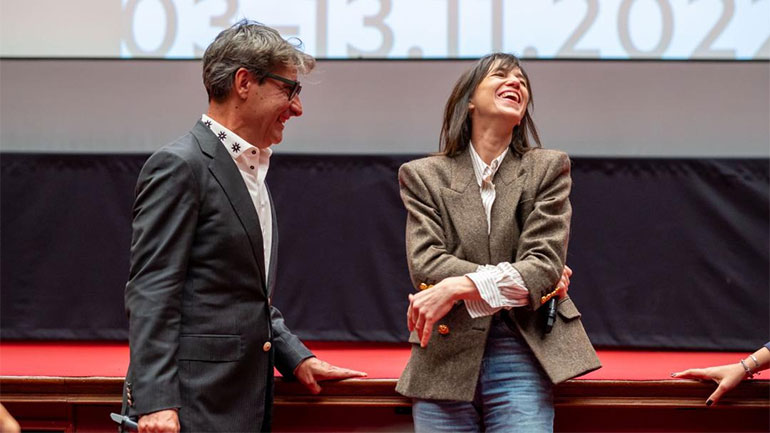 Η Σαρλότ Γκενσμπούρ στο Φεστιβάλ Κινηματογράφου Θεσσαλονίκης