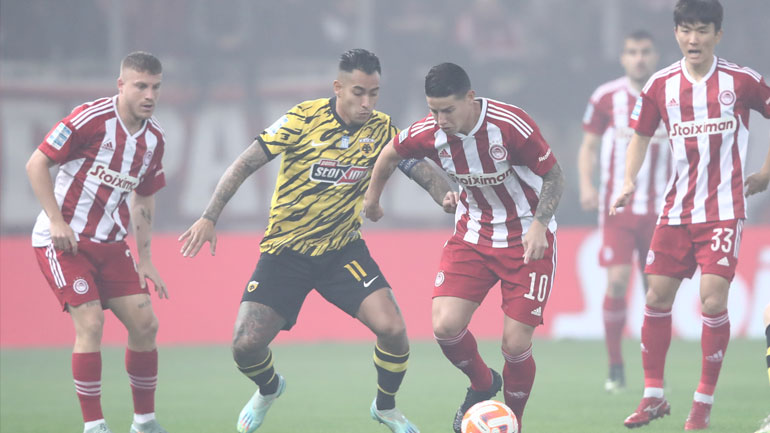 Ολυμπιακός-ΑΕΚ 0-0: Λευκή ισοπαλία στο «Γ. Καραϊσκάκης» με κερδισμένο τον… Παναθηναϊκό