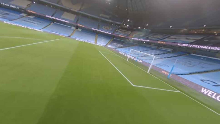 Etihad, το θρυλικό στάδιο της Μάντσεστερ Σίτι, όπως δεν το έχετε ξαναδεί