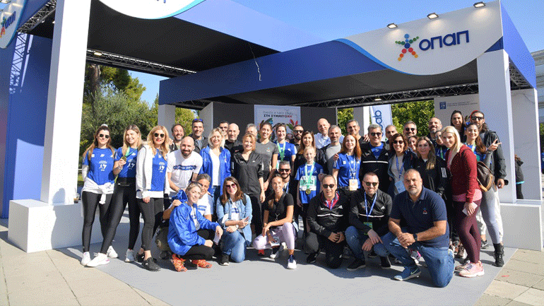 Ο ΟΠΑΠ στον παλμό του 39ου Αυθεντικού Μαραθωνίου της Αθήνας