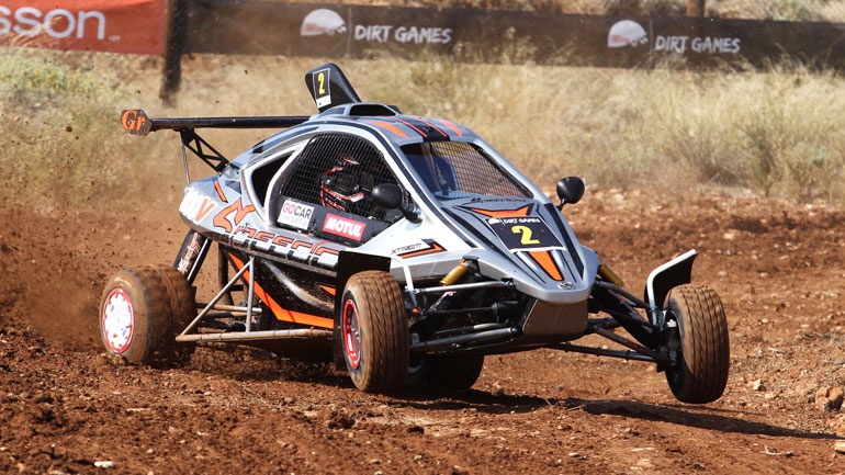Ο Γιάννης Χεκιμιάν πρωταθλητής στο Crosscar EKO Racing Dirt Games