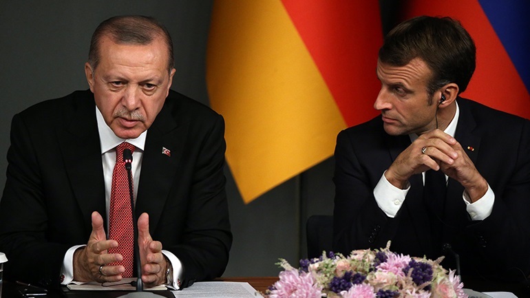 Μακρόν σε Ερντογάν: Πρέπει να αποφευχθεί οποιαδήποτε αναθέρμανση των εντάσεων στην ανατολική Μεσόγειο