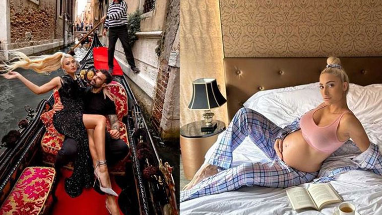 Δημήτρης Αλεξάνδρου: Τα τρυφερά φιλιά στην φουσκωμένη κοιλιά της Ιωάννας Τούνη – Βίντεο