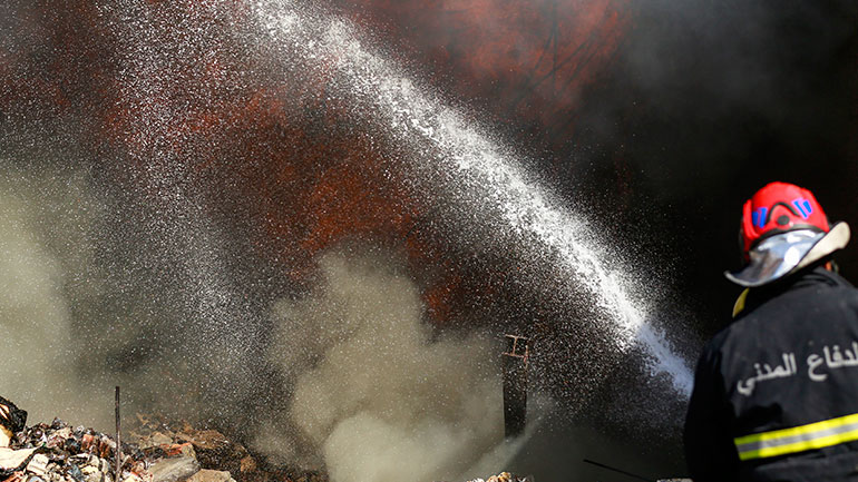 Ιράκ: Φωτιά στο διεθνές αεροδρόμιο της Βαγδάτης