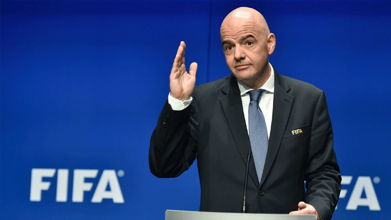 FIFA: Ο Ινφαντίνο καλεί για μηνιαία εκεχειρία στην Ουκρανία