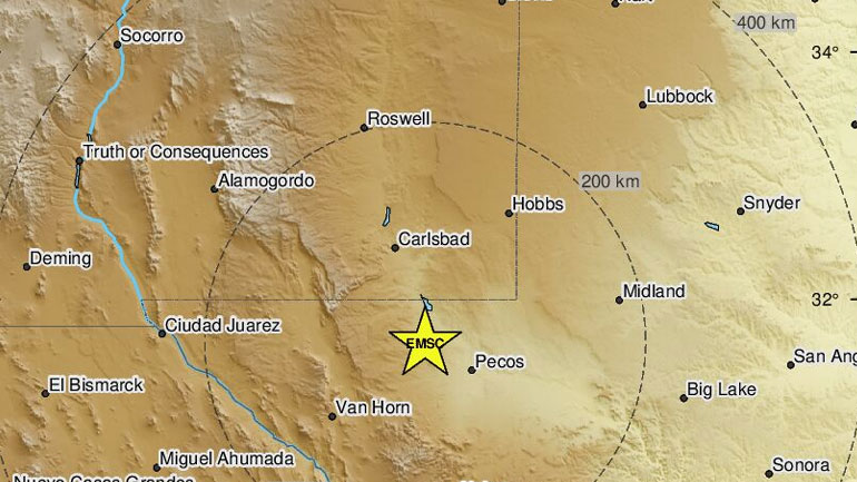 Σεισμική δόνηση 5,3 Ρίχτερ στο Τέξας