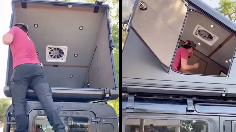 Τροχόσπιτο οροφής