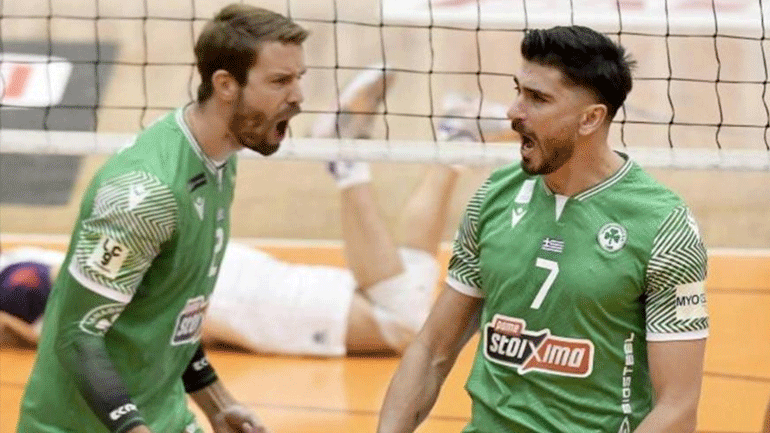 Challenge Cup Ανδρών: Πρόκριση με δύο νίκες για τον Παναθηναϊκό