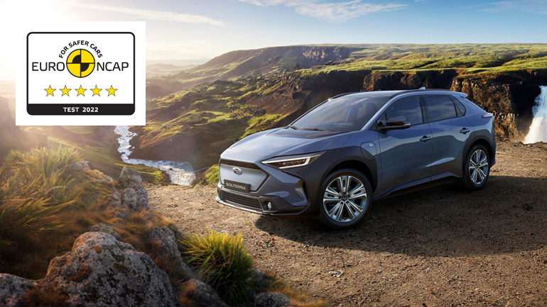 «Σκόραρε» το Subaru Solterra στις δοκιμές ασφάλειας 2022 του Euro NCAP 