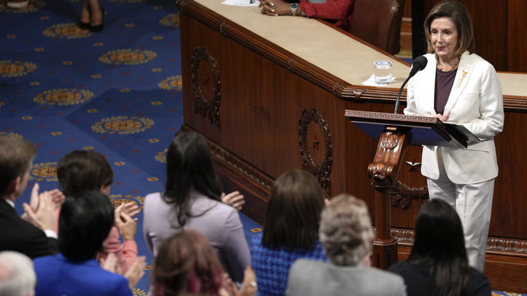 ΗΠΑ: Η Πελόζι αποχωρεί από την ηγεσία των Δημοκρατικών στη Βουλή των Αντιπροσώπων