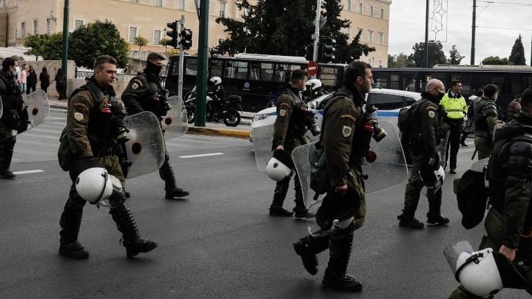 Σε αστυνομικό κλοιό η Αθήνα για την επέτειο του Πολυτεχνείου