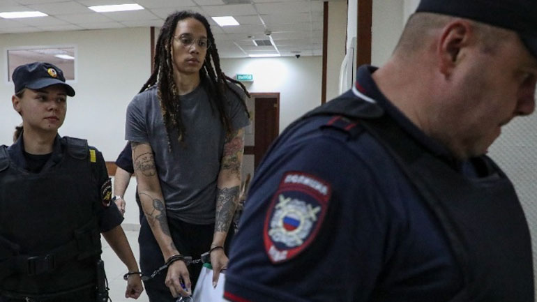 Ρωσία: Η Μπρίτνεϊ Γκράινερ μεταφέρθηκε σε σωφρονιστική αποικία στη Μορντόβια