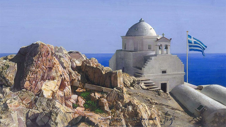 H νέα ατομική έκθεση του Μιχάλη Μακρουλάκη στο Κουρσούμ Τζαμί στα Τρίκαλα