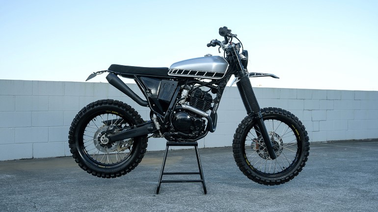 Εντυπωσιακή Beach Scrambler Yamaha TTR 250 από την Purpose Built Moto