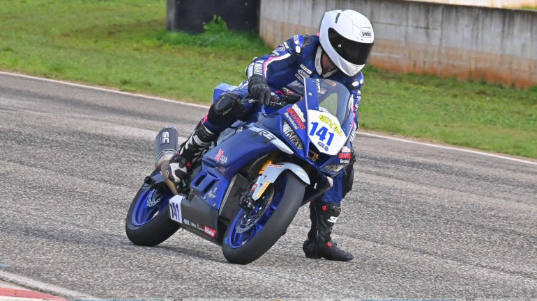 Ο Περιστεράς στο βάθρο στο Trofeo Inverno 2022