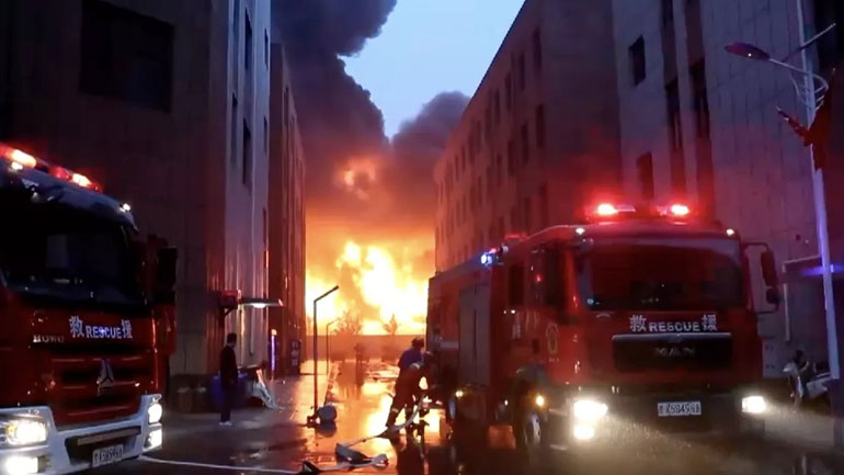 Κίνα: Τουλάχιστον 36 νεκροί από πυρκαγιά σε εργοστάσιο