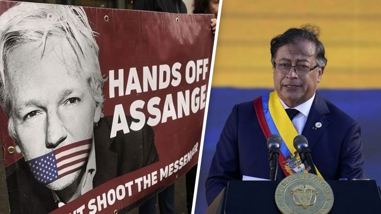 Κολομβία: Ο πρόεδρος Γουστάβο Πέτρο ζητά την απελευθέρωση του Τζούλιαν Ασάνζ