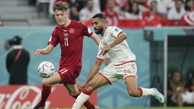 Πρεμιέρα με απώλειες στο Μουντιάλ για τη Δανία, έμεινε στο 0-0 με την Tυνησία