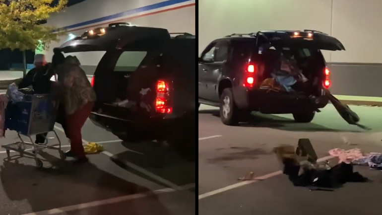 Ζευγάρι κλέβει ρούχα από κατάστημα