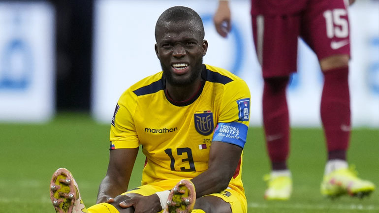 Ισημερινός: Αμφίβολος ο Βαλένσια εν όψει του αγώνα με την Ολλανδία