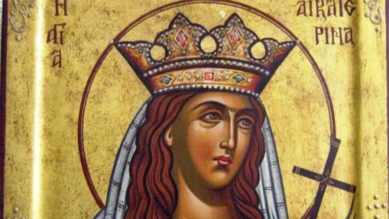 Ποια είναι η Αγία Αικατερίνη που τιμά σήμερα η Εκκλησία