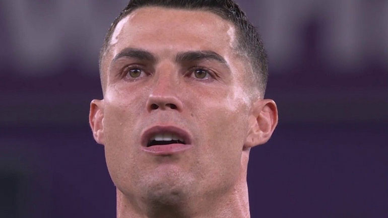 Bούρκωσε ο Κριστιάνο Ρονάλντο στον εθνικό ύμνο της Πορτογαλίας