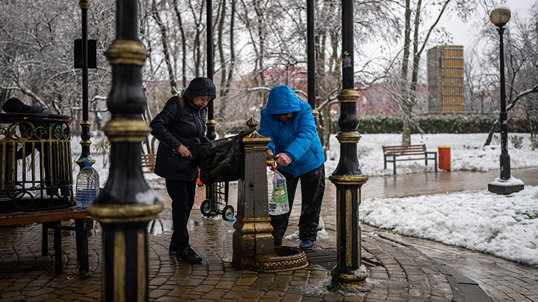 Ουκρανία: Αποκαταστάθηκε η υδροδότηση στο Κίεβο μια μέρα μετά τις επιθέσεις σε ενεργειακές υποδομές