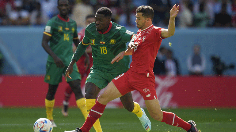 «Αγχωτική» νίκη για την Ελβετία, 1-0 το Καμερούν