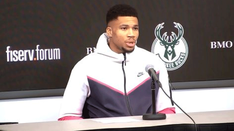 Αντετοκούνμπο: «Πρέπει να δουλέψω περισσότερο στο flopping για να πάρω κάποια σφυρίγματα»