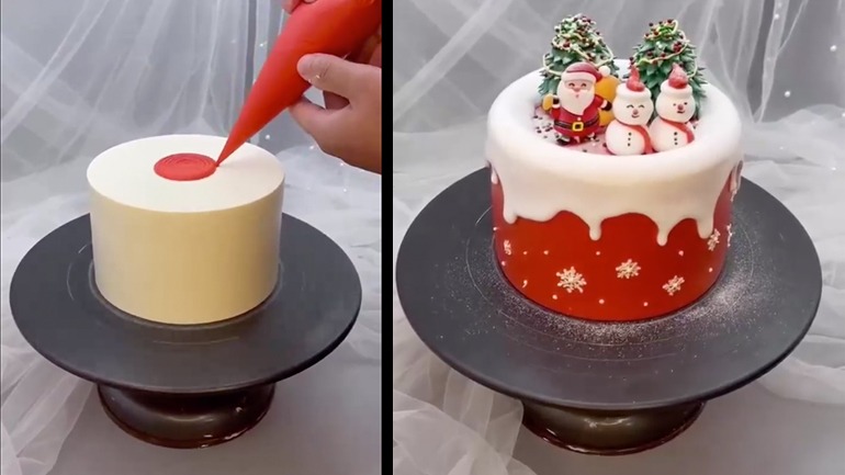 Χριστουγεννιάτικη τούρτα