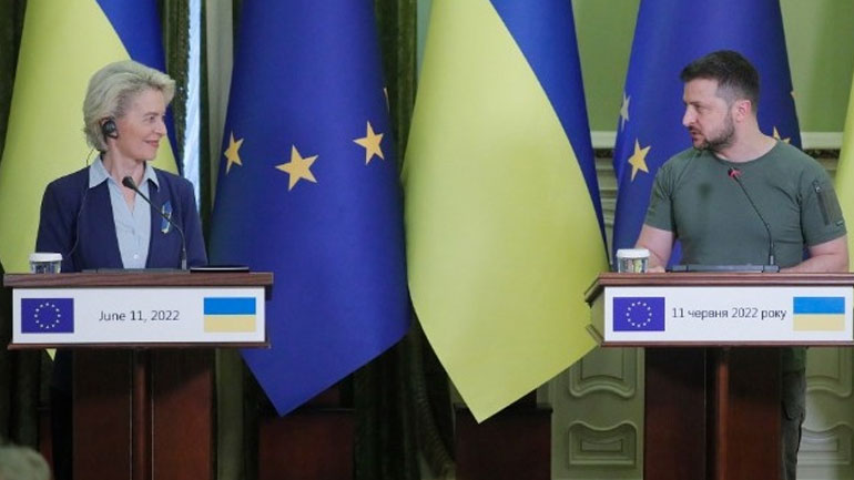 Συνομιλία Ζελένσκι – Φον ντερ Λάιεν για ενεργειακά ζητήματα