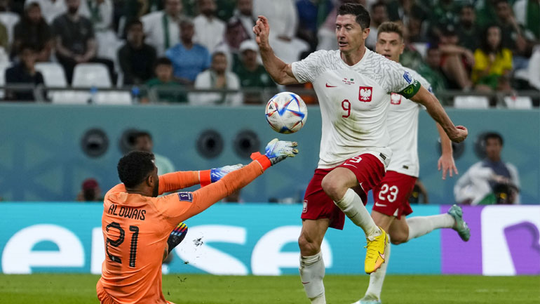 Πρώτη νίκη στο Μουντιάλ για την Πολωνία, 2-0 τη Σαουδική Αραβία με πρωταγωνιστές τους Σέζνι και Λεβαντόφσκι