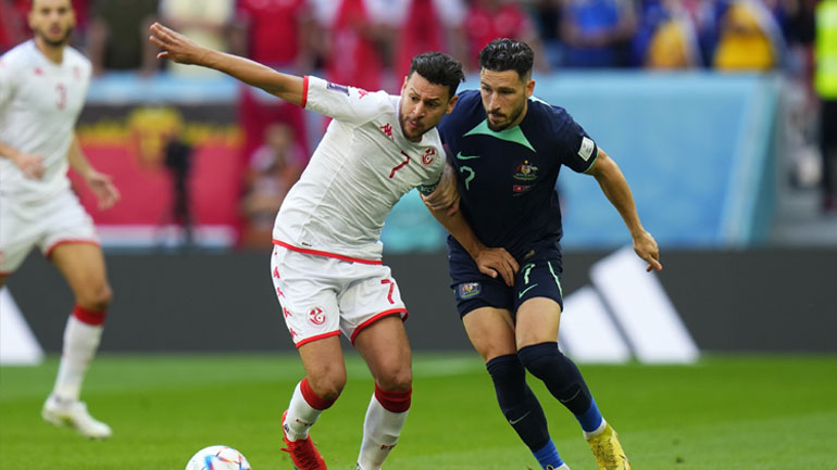 Μπήκε γερά στο κόλπο της πρόκρισης η Αυστραλία, 1-0 την Tυνησία