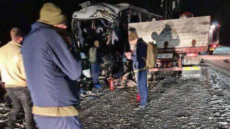 Λετονία: 25 Ουκρανοί στρατιώτες νοσηλεύονται μετά από σύγκρουση λεωφορείου με φορτηγό