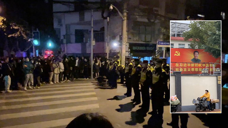 Οργή και οδοφράγματα στην Κίνα