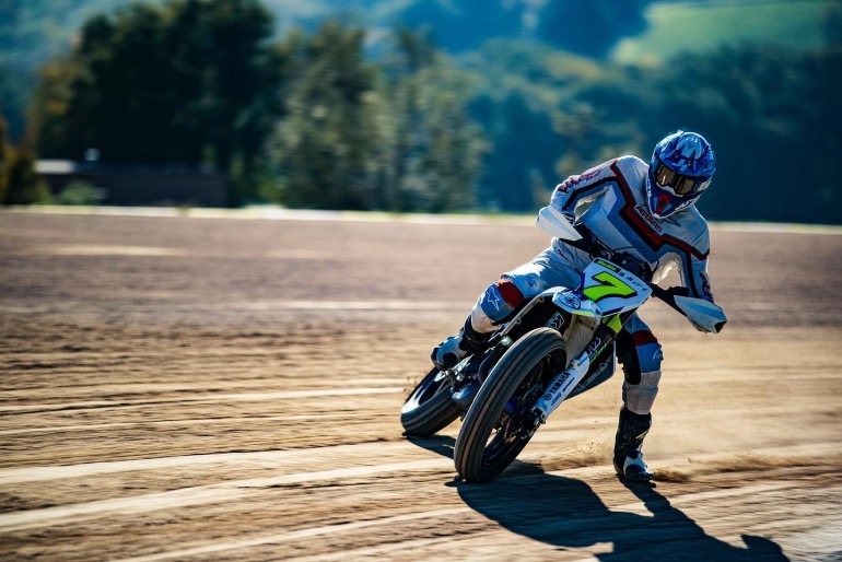 Ο Lorenzo Baldassarri εν δράσει