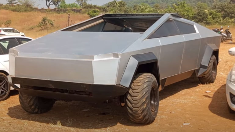 Αυτοσχέδιο Cybertruck από την Ινδία δείχνει τι μπορεί να κάνει η αγάπη για το αυτοκίνητο