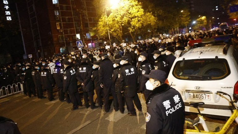 Κίνα: Ενισχυμένη η παρουσία της αστυνομίας για την αποτροπή νέων κινητοποιήσεων