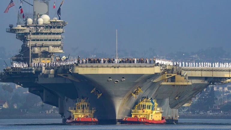 ΗΠΑ: Εννέα τραυματίες από πυρκαγιά σε αεροπλανοφόρο