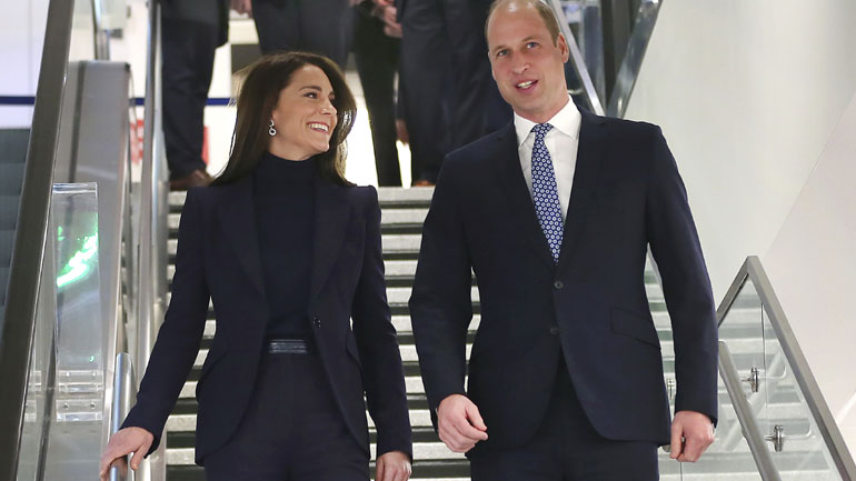 Στη Βοστώνη πρίγκιπας Ουίλιαμ και Κέιτ Μίντλετον – Θα συναντήσουν τον Μπάιντεν την Παρασκευή