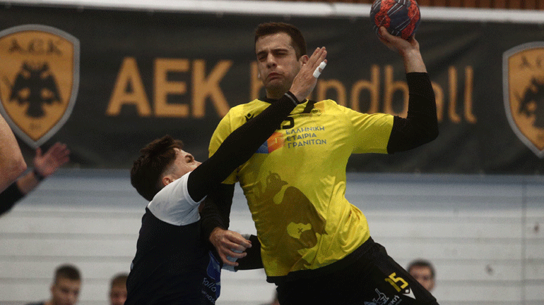 Χάντμπολ: «Περίπατος» για την ΑΕΚ, 41-23 τον Δούκα