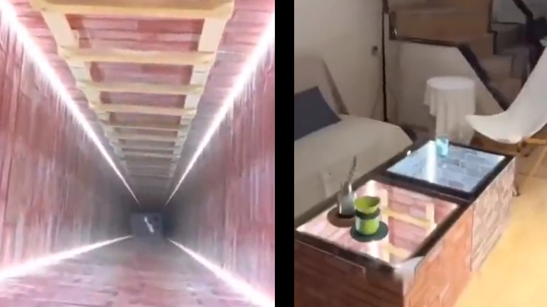 Τραπέζια σαλονιού με οπτικά εφέ