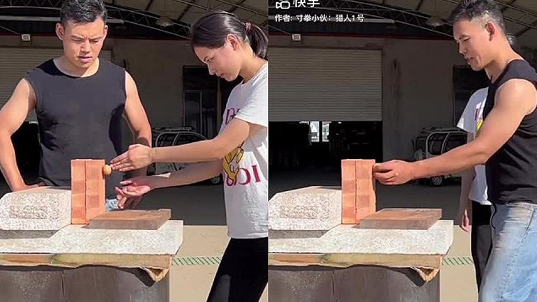 Δοκιμάζοντας τη «γροθιά της μιας ίντσας» του Bruce Lee