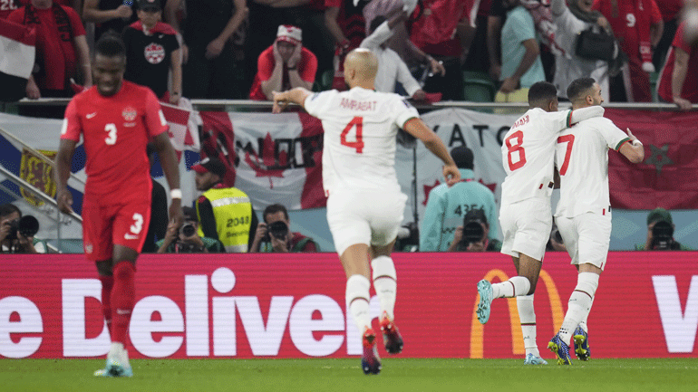 Πρώτο το Μαρόκο, 2-1 τον Καναδά